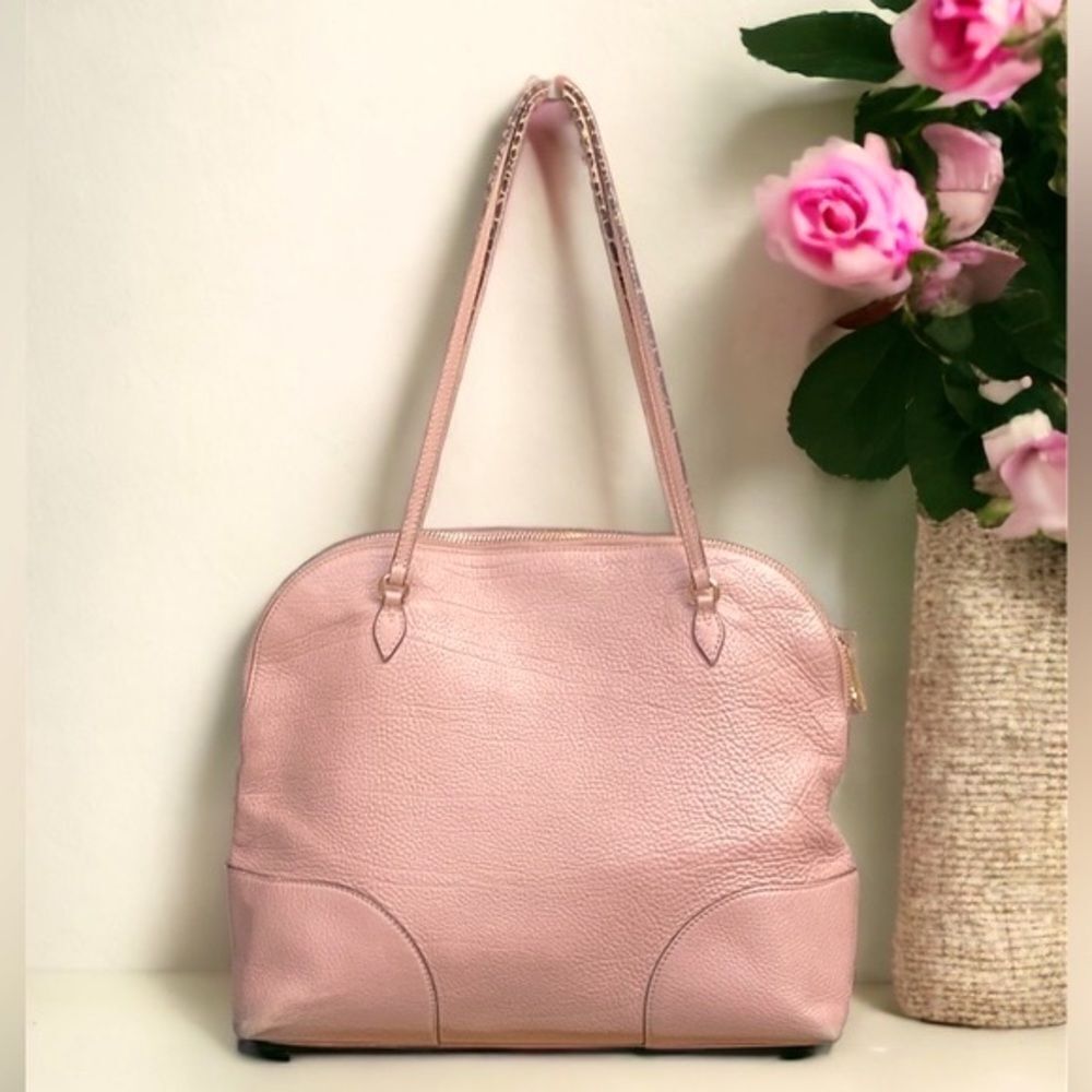 GUCCI LEATHER SHOULDER TOTE HAND BAG LARGE - Picture 5 of 16